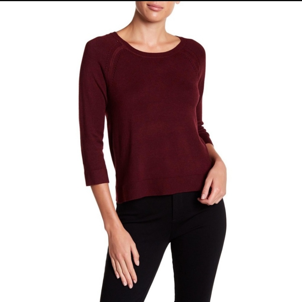 Philosophy 3/4 sleeves sweater